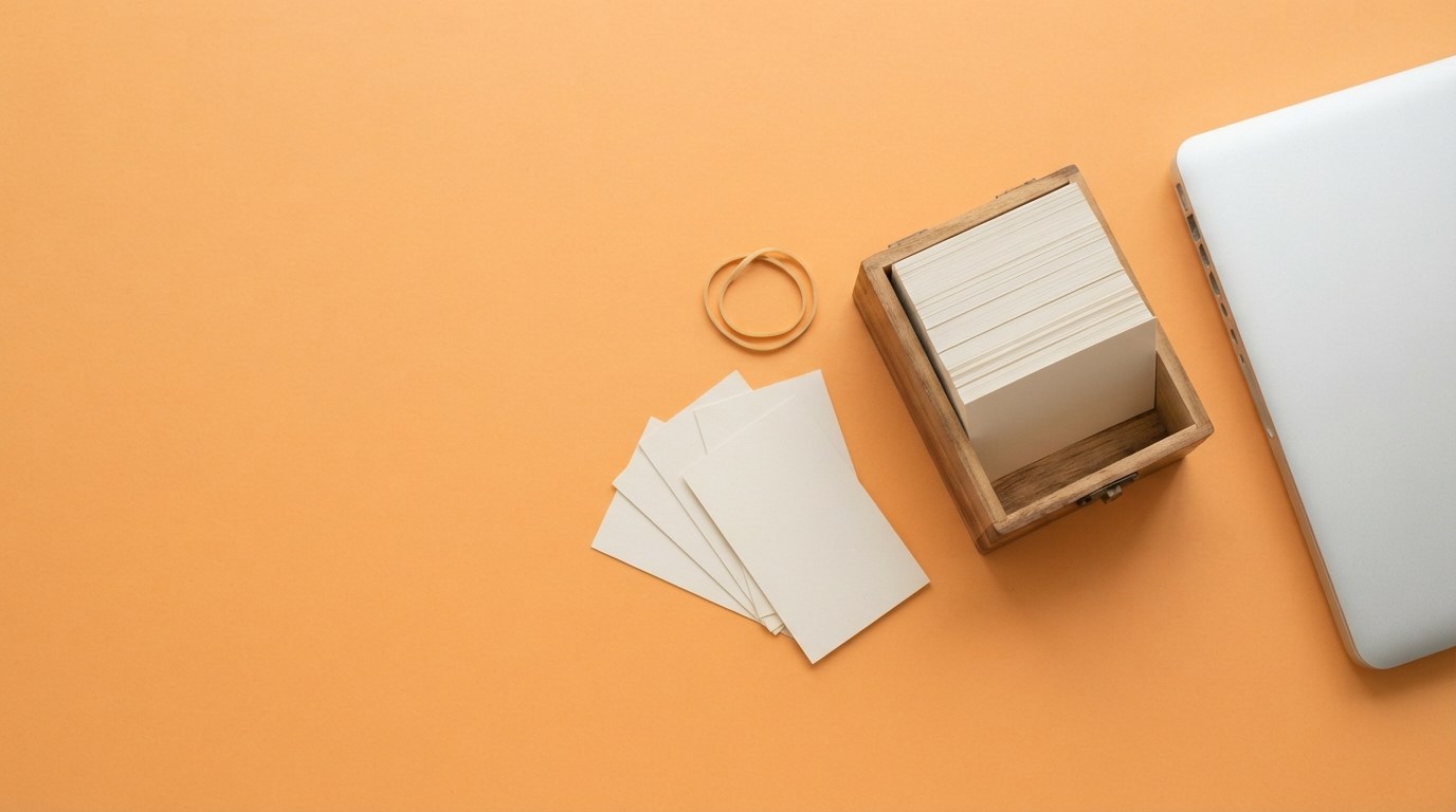 Boîte à fiches bristol, l'ancêtre du CRM